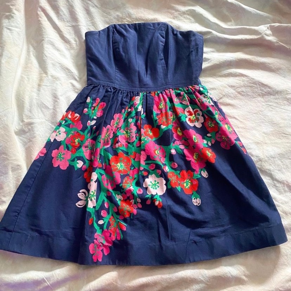 Lilly Pulitzer Strapless Lottie Dress